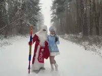 Дед Мороз и Снегурочка.       г.Могилёв, фотография 3