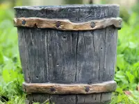 Вазон из бетона