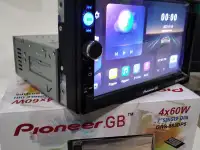 Магнитола Pioneer 1 din с экраном 7 дюйм блютуз