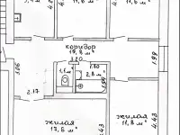 4-х комнатная квартира на берегу озера в центре Мяделя, фотография 4
