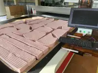 Автоматизированный раскройный комплекс для массового раскроя рулонных материалов, фотография 8