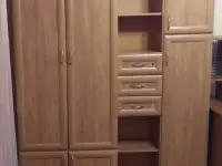 Комплект мебели из шкафа, стола и компьютерного стула, фотография 3