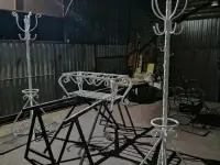 Вешалка стоячая кованная, фотография 2