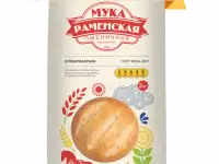 Мука пшеничная хлебопекарная высший сорт т/м Раменская 2 кг