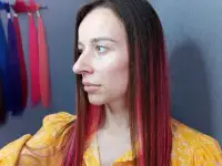 Итальянское наращивание волос