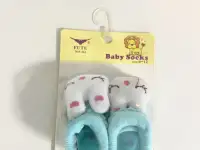 Новые носочки 0-12 мес в упаковке baby socks fute, фотография 3