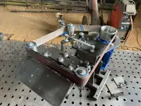 Гриндер ленточно шлифовальный 1.5кВт с частотным преобразователем., фотография 4
