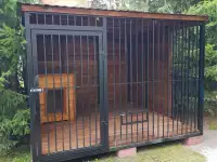Вольер для собак из металла и дерева, фотография 2