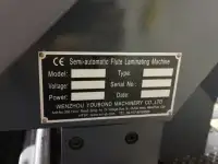 Полуавтоматическая кашировальная машина Youbond 1300B, фотография 3