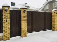Ворота/калитки/секционные-гаражные/роллеты, фотография 4