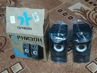 Акустическая система 2.0 колонки 6 Ватт 2,5 USB подключение