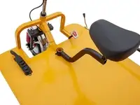 Платформенная тележка электрическая rutrike такса вайд, фотография 5