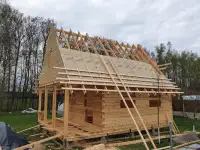 Кровельные работы, каркасные дома, срубы, фотография 2