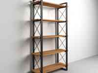 Стеллаж LOFT4YOU артикул №15 (В: 1700 мм, Ш: 900 мм , Г: 340 мм)