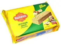 Вафли с ореховой начинкой