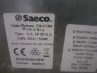 Аренда кофе машина Saeco Phedra Evo  Cappuccino на 4 месяца производство италия, фотография 2