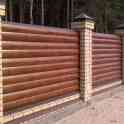 САЙДИНГ металлический БлокХаус Под Бревно ECOSTEEL, фотография 10