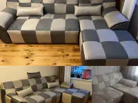 Перетяжка мягкой мебели