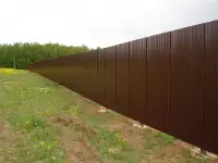 Заборы из профнастила под ключ, фотография 2