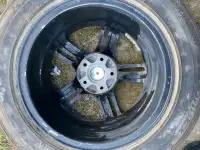 4 бу литые диски PCD 5x114 16x7J ET40 c шинами 225 55R16, фотография 4