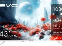 Телевизор evo tv 43 white