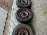 4 Диска с резиной зима 5.5Jx14 4114.3 ET46 d 67.1