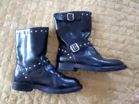 Кожаные полусапожки F-troupe 36-37