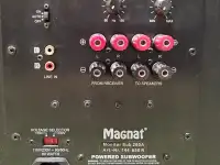 сабвуфер Magnat (monitor sub 200a) 80watt, фотография 5