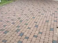 Тротуарная плитка, тактильная плитка, бетонные полусферы (соответствие ГОСТ), фотография 10