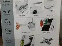 Электрическая Мясорубка BOCSH, фотография 2