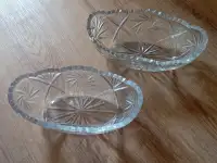Хрустальные конфетницы (салатницы) из Чехии