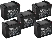 Комплект тяговых аккумуляторов rutrike 6-evf-45 (60v45a/h c3)