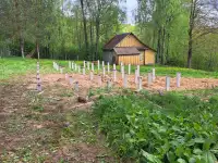 Каркасные дома на мини сваях забивных ЖБ, фотография 8