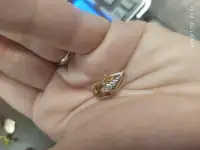 Золотые и серебряные серёжки., фотография 3