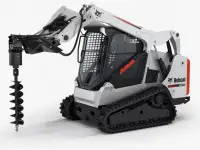 Услуги ,аренда мини-погрузчика Bobcat T590, гидромолот, гидробур, фотография 2