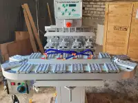 Новый тампопечатный станок FUFA F-P150C4R 4 цвета