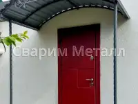 Козырьки из поликарбоната, стекла, металла и др, фотография 3