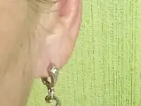 Серебряный кулон, серебряные серьги, фотография 10