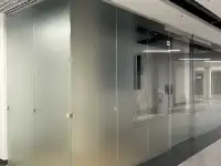 Тонировка офисных перегородок матовыми пленками., фотография 2