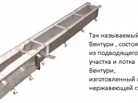 Лотки Вентури для измерения расхода воды  в открытых каналах, фотография 6