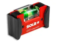 Уровень магнитный go! magnetic clip (sola 01621201)
