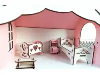 Кукольный домик ( с мебелью), фотография 4
