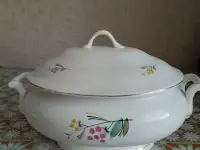 Супница фарфоровая винтаж СССР