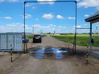 Рамка для дезинфекции автотранспорта, фотография 4