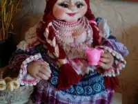 Домовые, куклы на чайник, бабки - Ежки, фотография 2