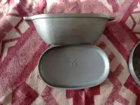 Утятница овальная  К23 алюминиевая литая 2,5 л, фотография 2