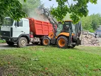 Услуги по уборки снега экскаваторами-погрузчиками вывоз, фотография 6