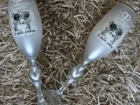 Стеклянные фужеры Я Тебя Люблю, фотография 2