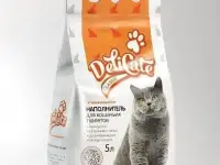 Наполнитель комкующийся , премиум Delicate, 30л, фотография 2