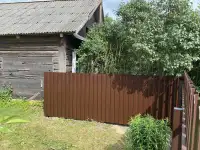 Забор, ворота, калитки, козырьки, навесы, фотография 7